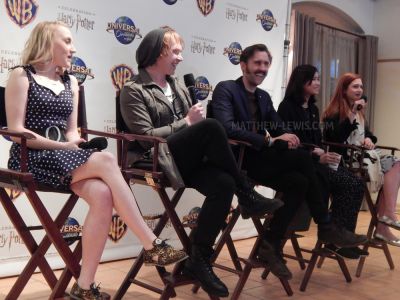 Evanna Lynch, Rupert Grint, Matt Lewis, Katie Leung, Bonnie Wright
