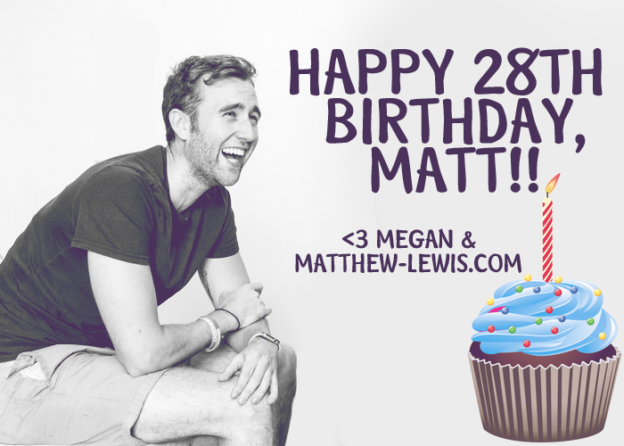 Happy 28th Birthday Matt Lewis